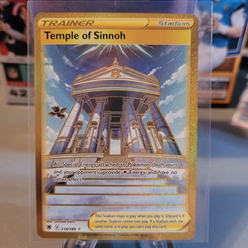 Astral Radiance SWSH Trainer Temple Of Sinnoh 214 189 Secret Rare 