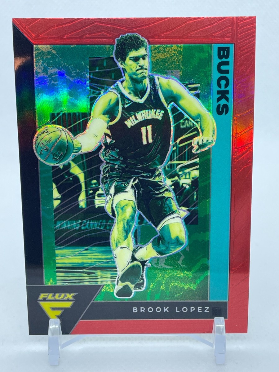 F155,574 2020-21 Panini Flux #99 BROOK LOPEZ BUCKS RED PRIZM | eBay