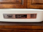 NEW CORNING JUST WHITE 4 QUART OPEN ROASTER LASAGNA PAN BAKING DISH — photo 3