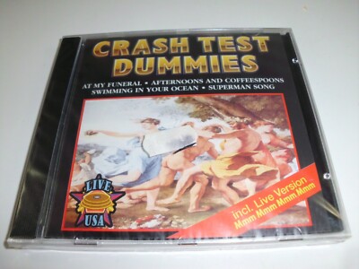 Crash Test Dummies - Live USA  1994 -   CD  OVP 