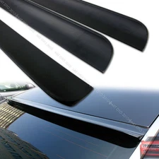 Unpainted 01-05 Fit For Honda Civic 7th Coupe 4D Window Rear Roof Lip Spoiler