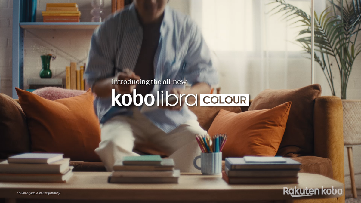 Kobo Libra Colour White eReader with Case Bundle NEW RETAIL | eBay