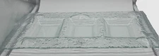 Vintage Amici Glass Relish Tray – 3 Compartments, Seashell Design