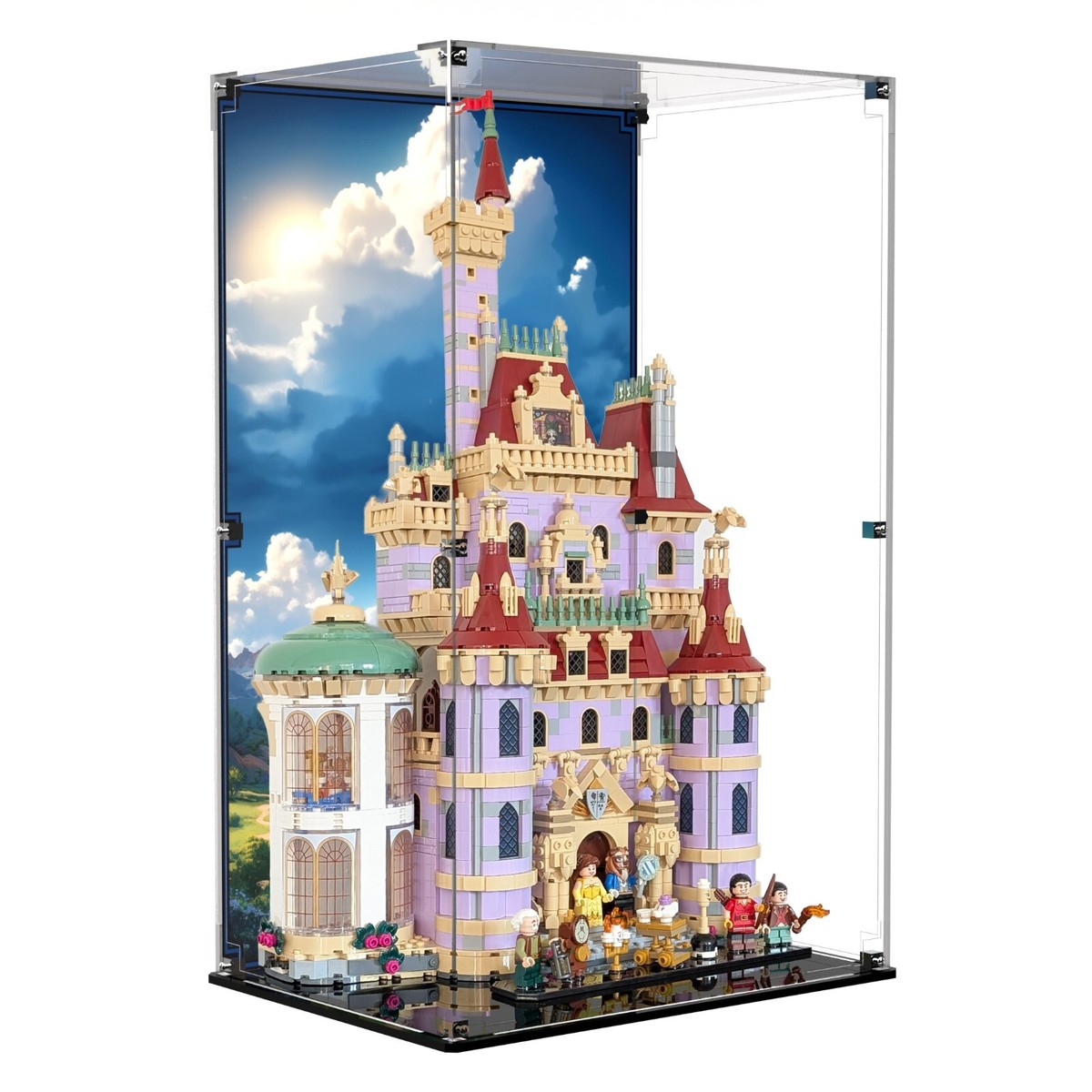 Disney Lego Castle Bricks BRICK IN IT Display Case For LEGO