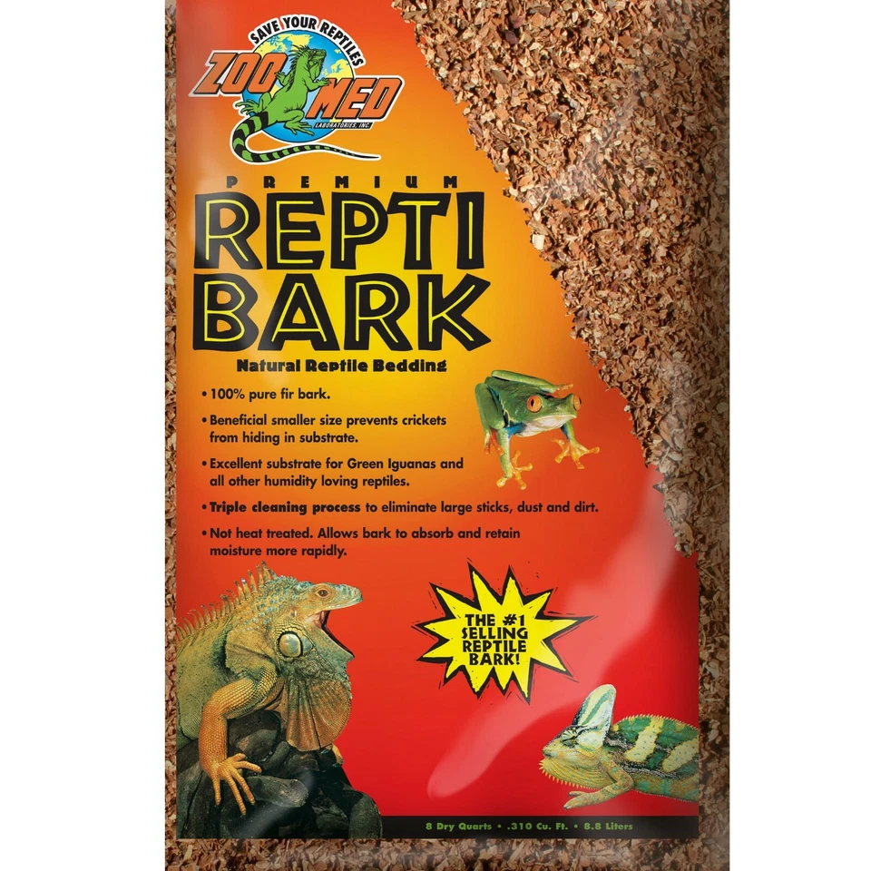 Zoo Med Repti Bark Bodengrund Terrarien Einstreu 8,8L /RB-8E