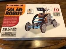 Lucky Doug 12-in-1 STEM Solar Robot Kit Toys Gifts for Kids 8 9 10 11 12 13 Old