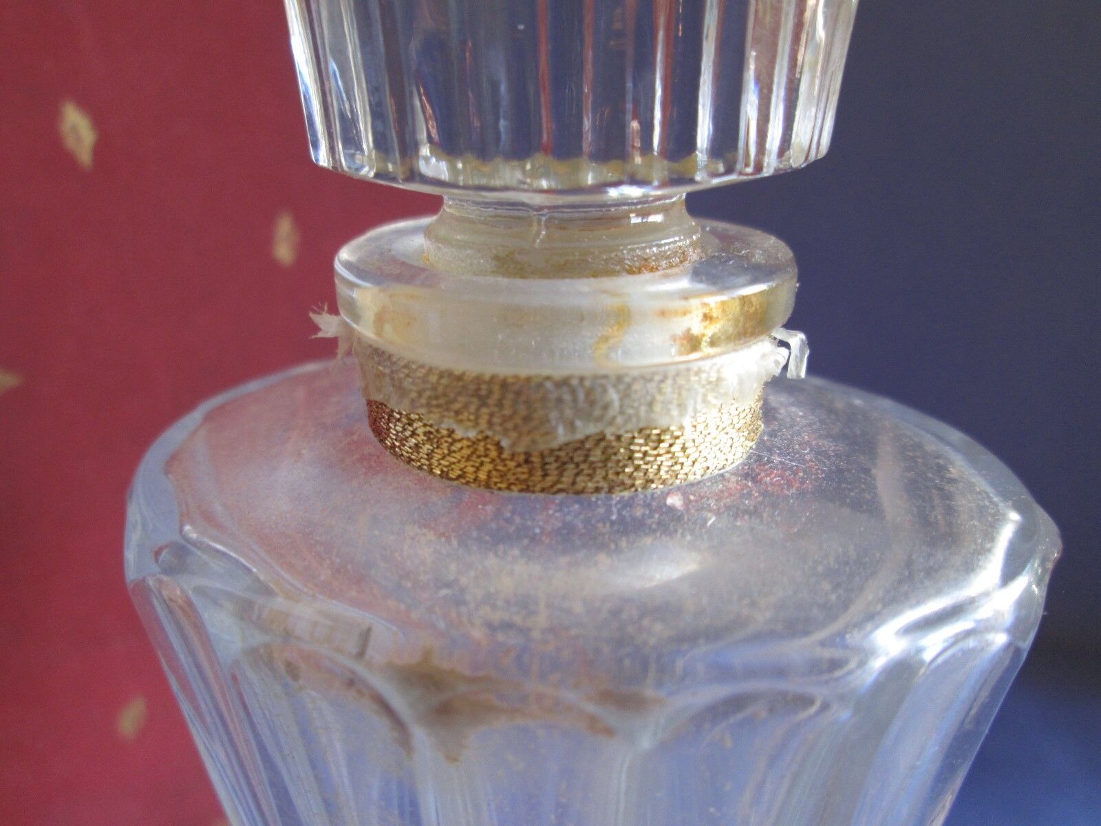 Lot of five empty perfume bottles including Guerlain, Ch…
