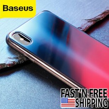 For iPhone X Glass Sparkling Shockproof Phone...