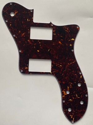 For Fit Fender Squier Telecaster Deluxe PAF Style Guitar Pickguard Brown Tortois