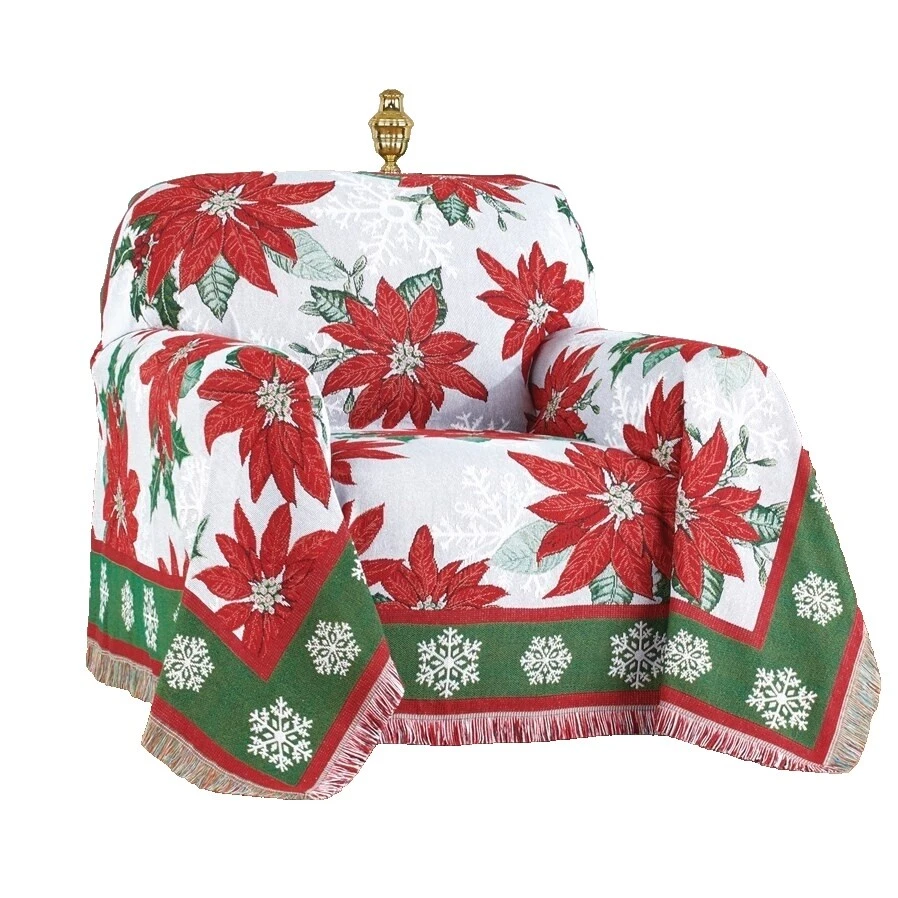 Patchwork 100% Cotton Chair Throws