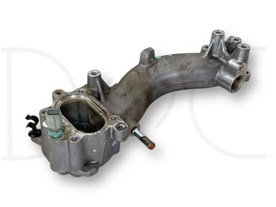 Carcasa termostato refrigerante diésel 11-16 Ford F250 F350 Super Duty 6,7 6,7 L OE Foto 3 de 4