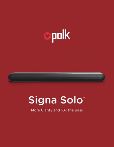 SOUNDBAR POLK AUDIO - Foto 4 di 5