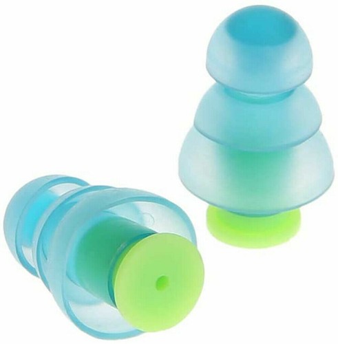 Silicone Ear plugs 25db Earplugs Sleeping Snore Shooting Work Noise Cancelling - Picture 8 of 12