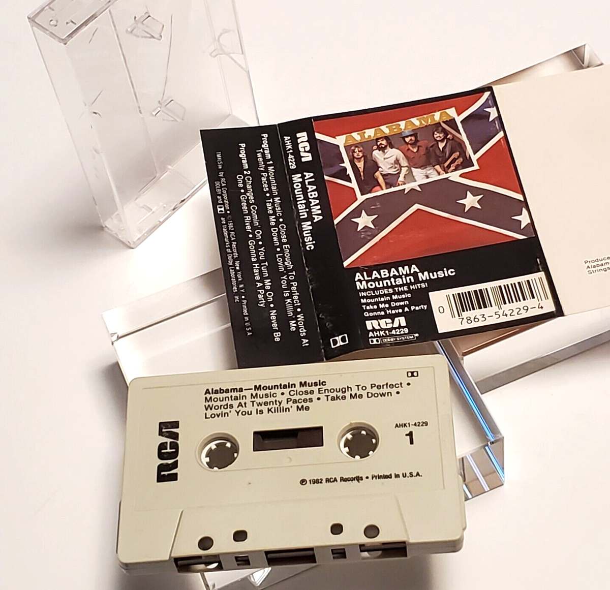 Alabama Mountain Music cassette Green River Take Me Down 1982 RCA