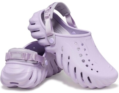 Crocs Echo Clogs Size Womens Lavender Purple 207937-530
