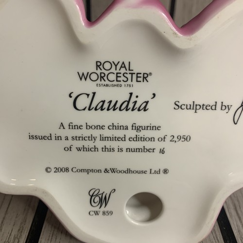 Royal Worcester Claudia Compton & Woodhouse Limited Edition 16 / 2950 CW859 - Picture 8 of 12