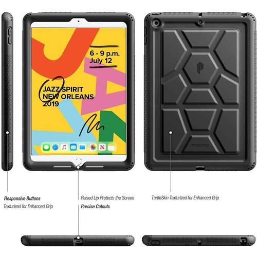 Funda de silicona amigable para niños poéticos para Apple iPad 10.2 (2021/2020/2019) - Imagen 3 de 11