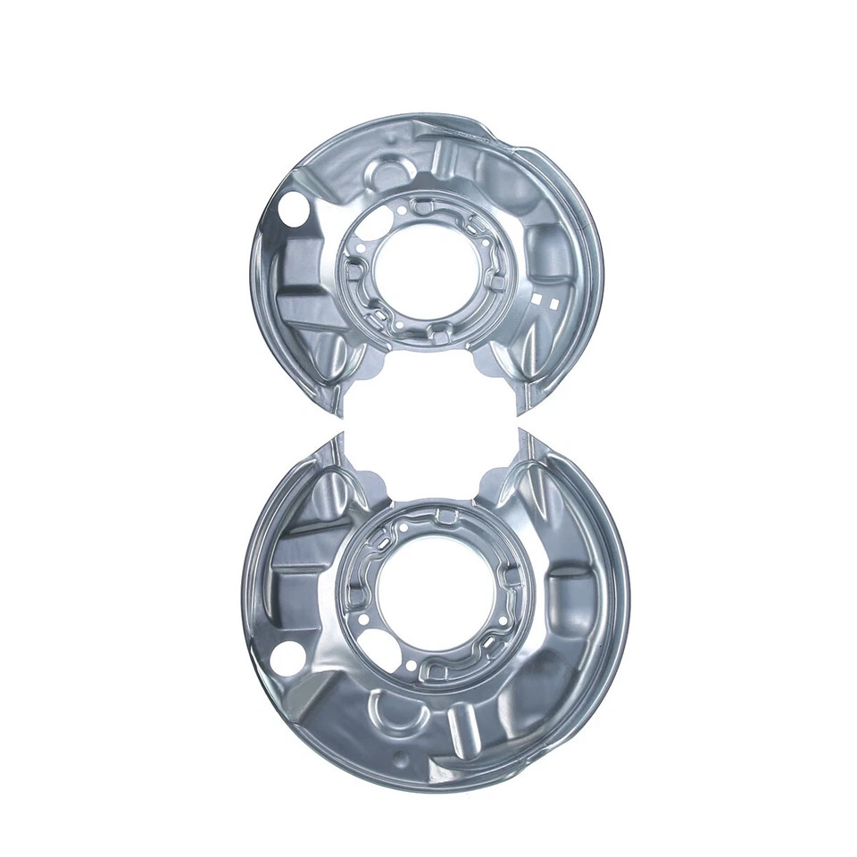 2x Protectores antipolvo de freno trasero para Mercedes Benz C230 C240 C32 AMG C320 CLK350 C350 Foto 3 de 4