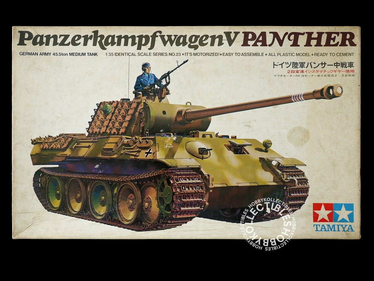 その他 TAMIYA Panzerkampfwagen V Panther 1/35 Tamiya 1/35 Vintage Motorize Panzerkampfwagen V Panther