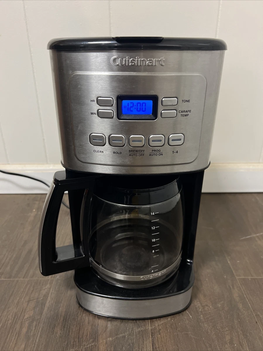 Cuisinart 14Cup Fully Automatic Coffee Maker Glass Carafe, 53 OFF