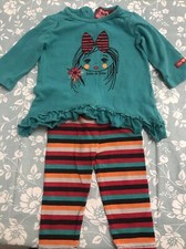 Girls T-shirt & Leggings Outfit Age 9 Months