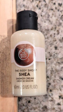THE BODY SHOP shea SHOWER CREAM 60 ml NEW travel size 2.0 oz