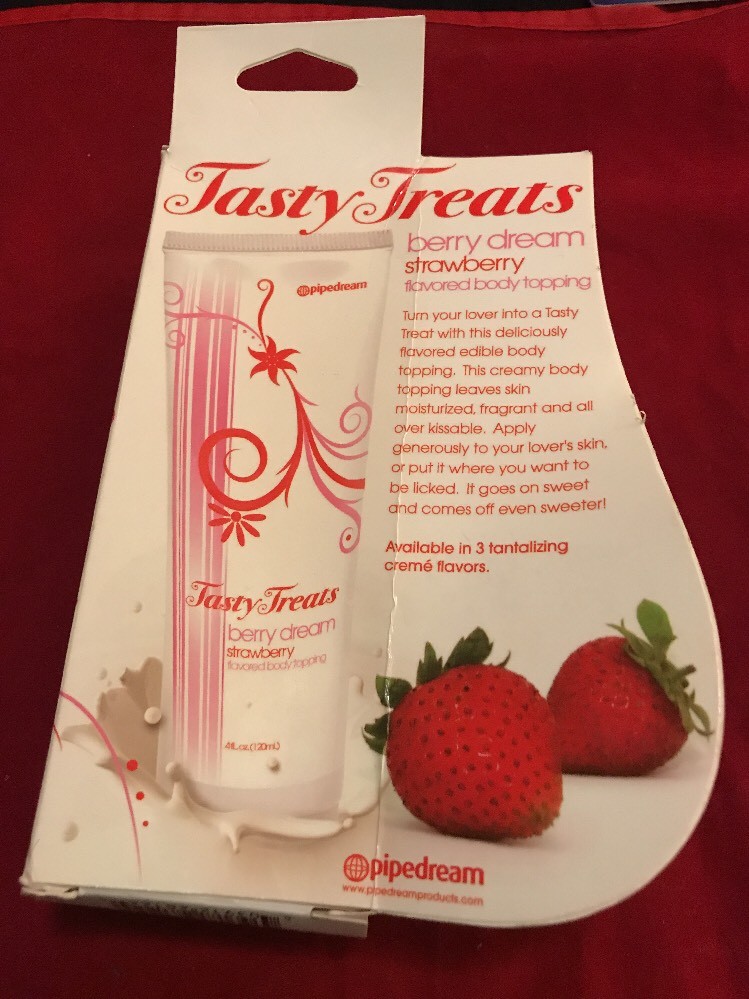 Pipedream Body Topping Berry Dream Strawberry Body Topping 603912281224