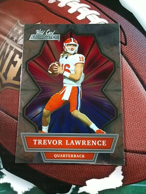 TREVOR LAWRENCE 2021 Wild Card Alumination RC #ABC-1 JACKSONVILLE
