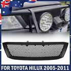 <!--F#f_0-->FOR 2005-2011 TOYOTA HILUX MATTE BLACK MESH FRONT GRILLE AUS<!--F/-->