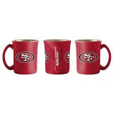 San Francisco 49ers Boelter NFL 15oz Cafe Coffee Mug(1)