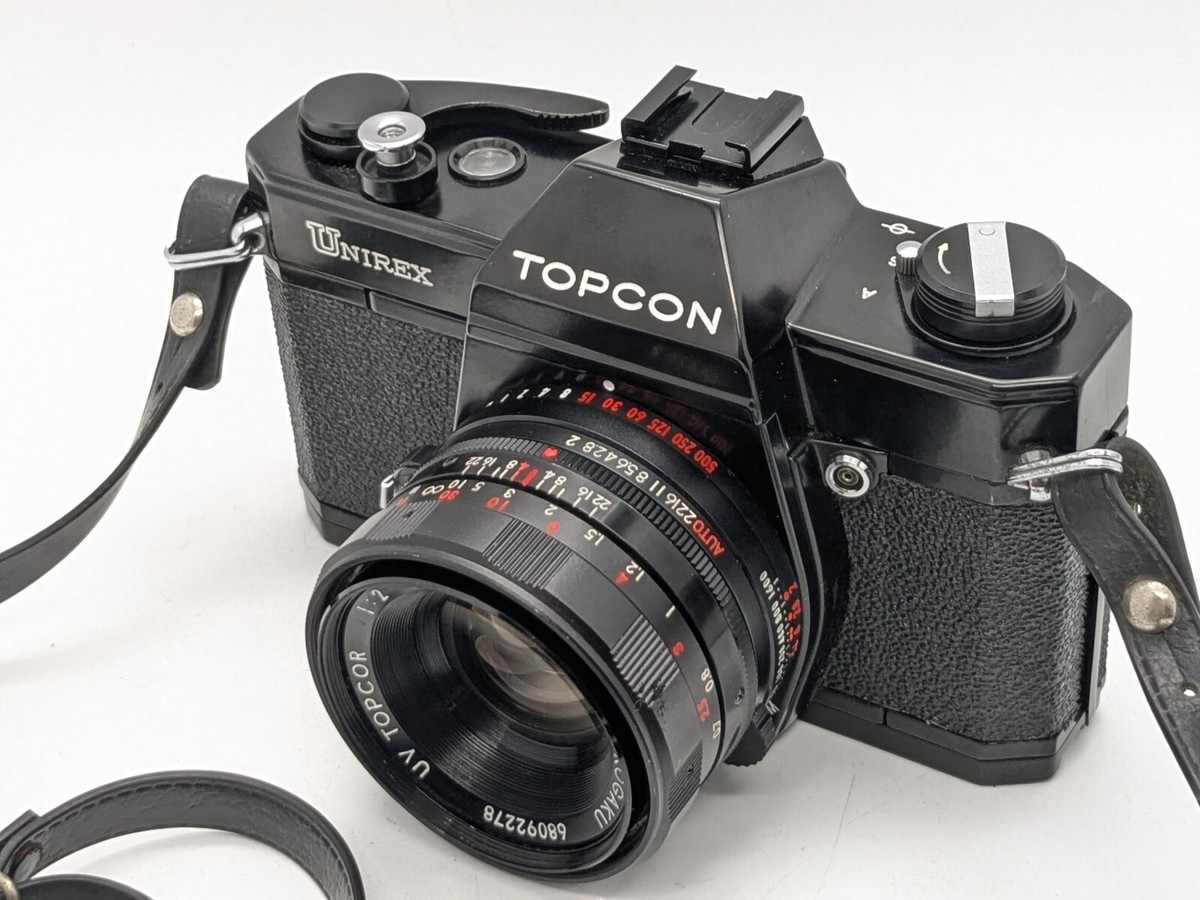Rare Black [Appearance MINT] TOPCON Unirex SLR Film Camera +