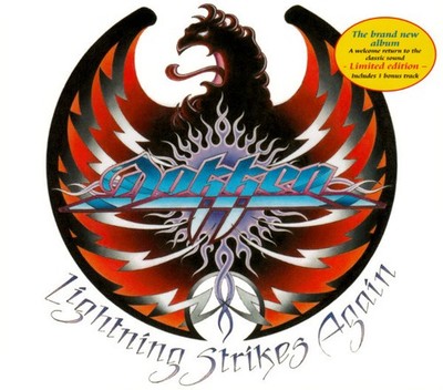 Dokken Lightning Strikes Again Frontiers Records CD, Album, Ltd, O-C 2008