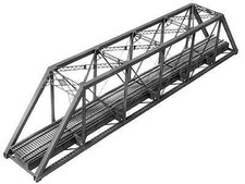 Central Valley Models 1902 HO Scale 150' Single-Track Pratt Truss Bridge -- Kit