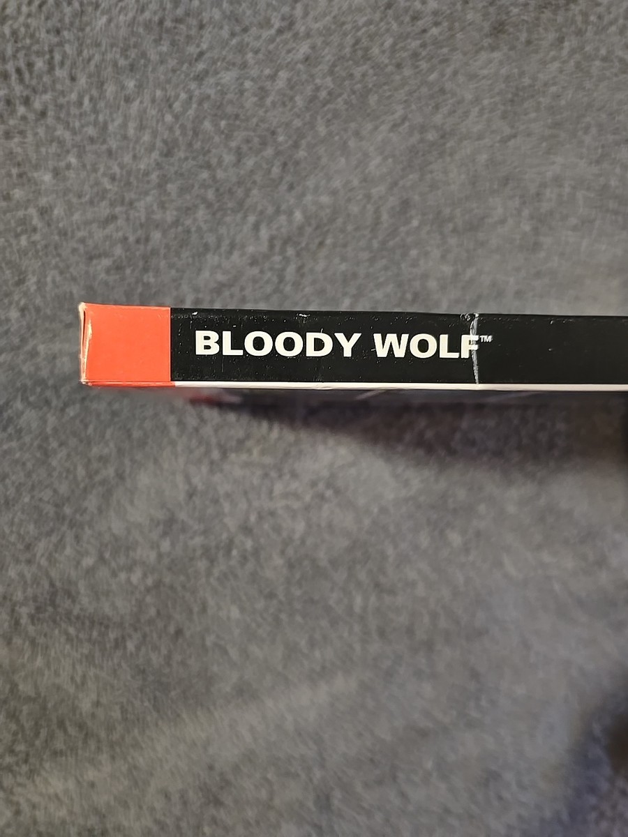 Bloody Wolf TurboGrafx-16 1990 CIB Complete Tested Turbo USA NEC