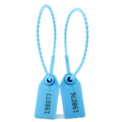 100 Numbered Plastic Tamper Seals Self Locking Security Tags Zip Ties Label f...