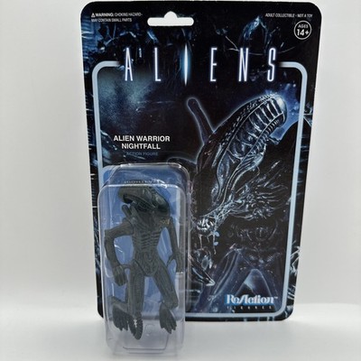 Aliens Super7 3.75'' ReAction Figure - Alien Warrior Nightfall