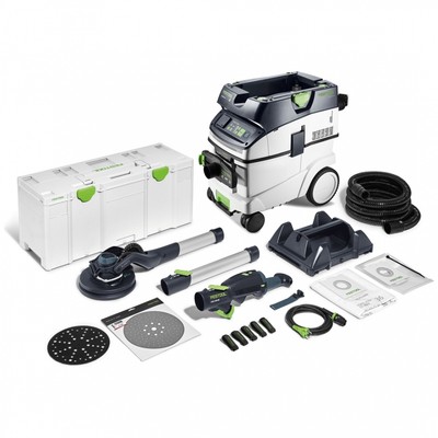 Festool PLANEX LHS 2 225 EQI/CTM 36-Set Schleifer mit LED-Licht