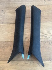 Porsche 981 Gt4 Gts Cayman Black Alcantara A Post Pillar Cover Trim 981555182