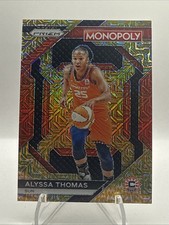 2024 Panini Prizm Monopoly WNBA Gold Millionaire Shimmer /500 Alyssa Thomas