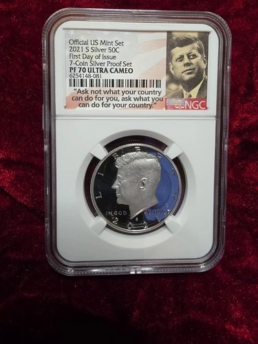 2021-S Kennedy Half Dollar Proof — photo from another recent sale