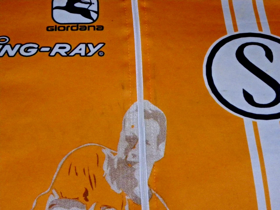 Camiseta deportiva de ciclismo Schwinn Sting-Ray - Giordana - XL - Homenaje BMX retro - ¡Rara! Foto 4 de 4