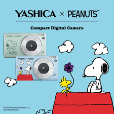 YASHICA x Peanuts Snoopy Digital Camera 30MP 1080P HD Y2K Retro Digicam NEW