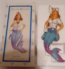 Rare Retired December Diamonds 2006 Nurse Nettle Mermaid Ornament 55-90320
