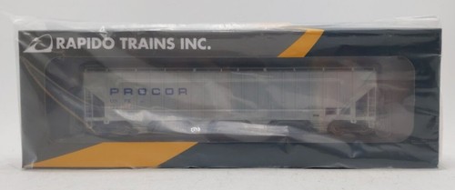 Tolva cubierta plantilla azul 5820 Rapido Trains 157001A HO Procor UNPX #122070 | Zustand: New