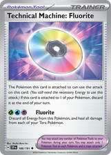 Technical Machine: Fluorite - Surging Sparks Near Mint Pokemon TCG