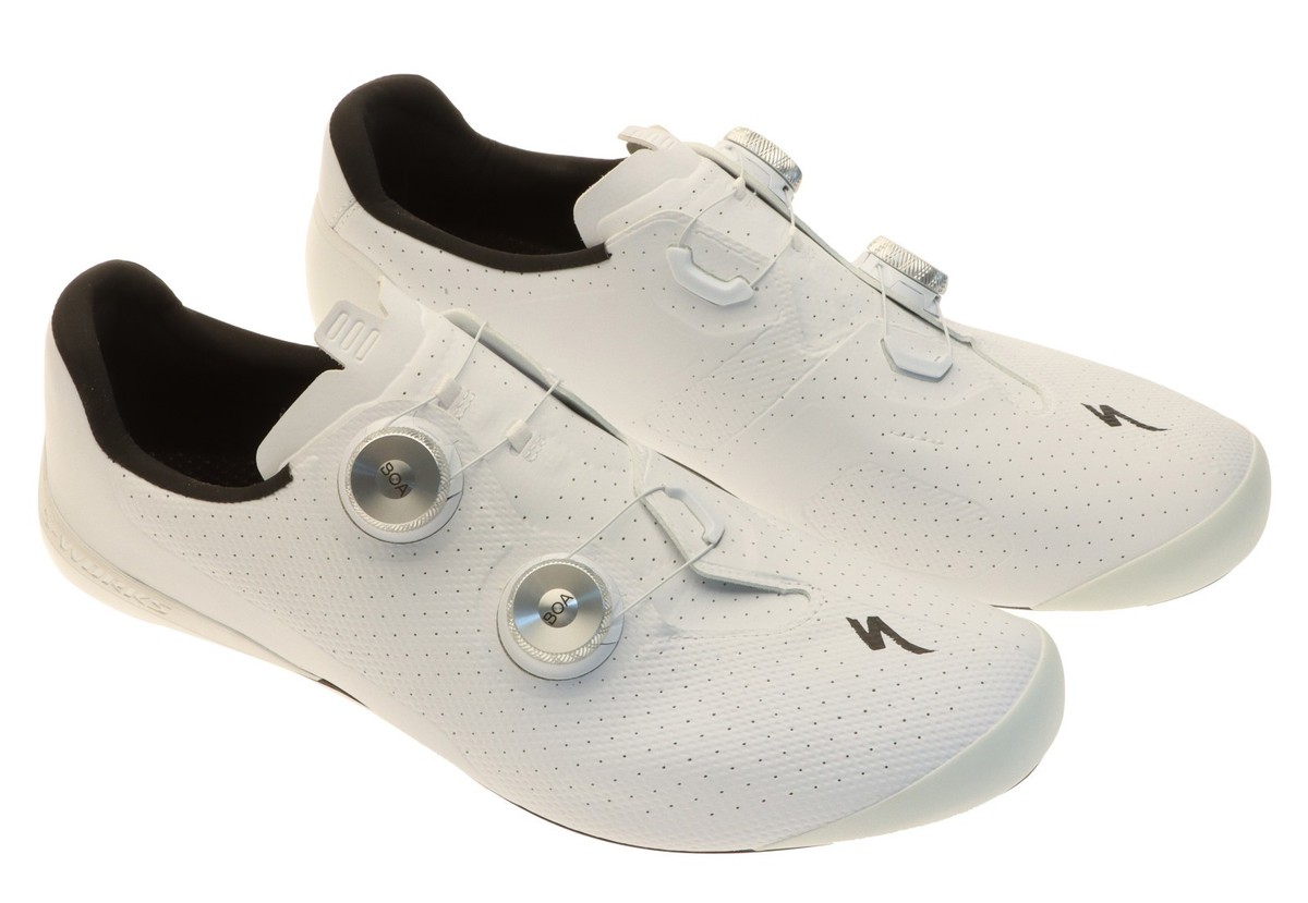 Specialized S-Works Torch Road Cycling Shoes 46 EU BOA White Light