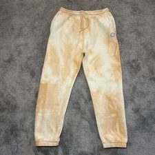 Carne Bollente Sweatpants Mens M Medium Tie Dye Beige Read