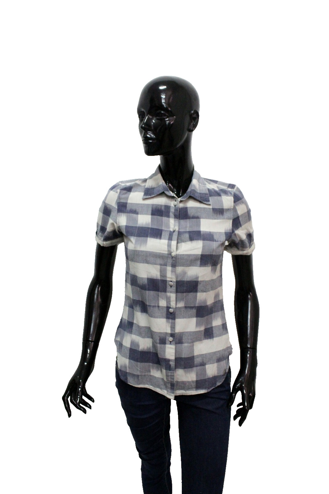 Guess Los Angeles Camicia Donna Taglia XS Chemise Shirt Woman Manica Corta