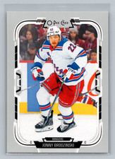 25-26 O Pee Chee OPC Jonny Brodzinski #23 New York Rangers