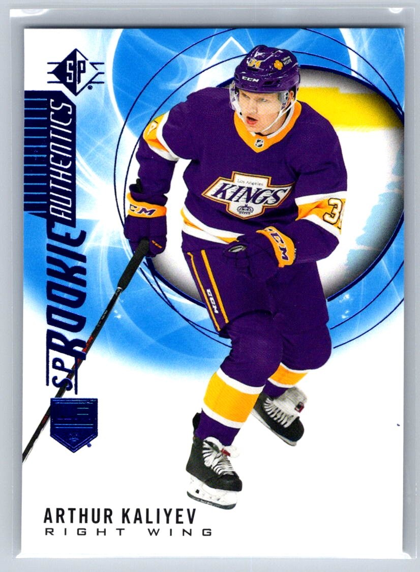 2020-21 SP Arthur Kaliyev Blue RC #104